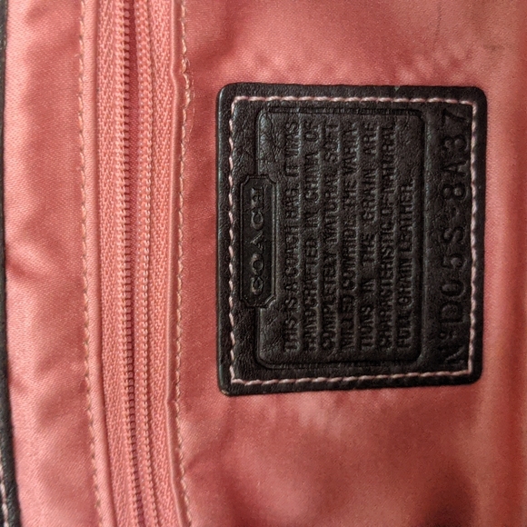 Coach Chelsea Pebbled Leather Turnlock Mini Small shoulder purse - Picture 11 of 11